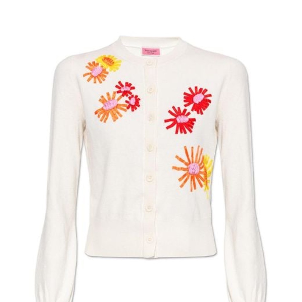 Kate Spade Embroidered cardigan